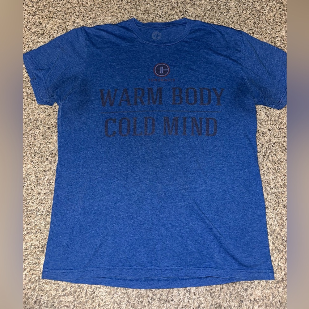 Torokhity Men's “warm body cold mind” Shirt